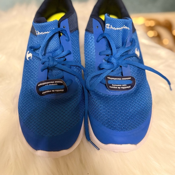 Champion Royal Blue Mesh Sneakers - Picture 1 of 5